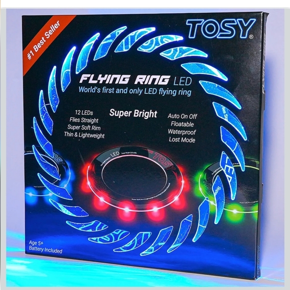 Toby Other - Flying Ring LED Light-Up Frisbee‎